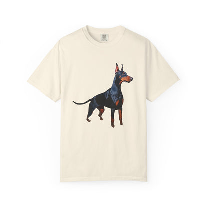 Doberman Pinscher Unisex Garment-Dyed T-shirt