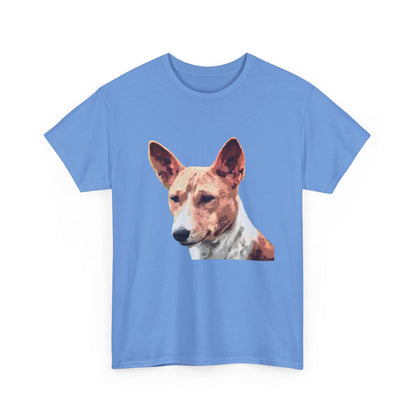 Basenji Unisex Heavy Cotton Tee: Yodel into Style!