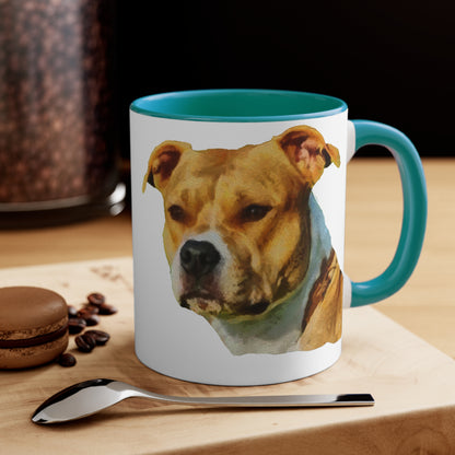 Pit Bull Accent Coffee Mug, 11oz