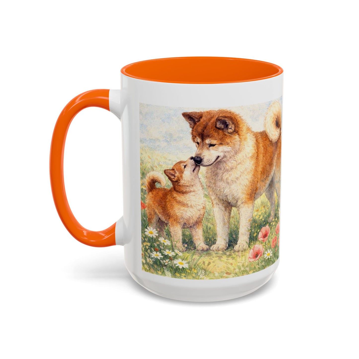 Akita Accent Coffee Mug (11, 15oz)