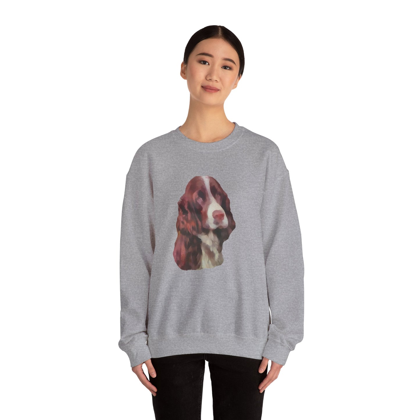 English Springer Spaniel Unisex 50/50 Crewneck Sweatshirt