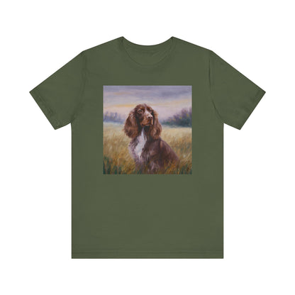 Field Spaniel Unisex Jersey Short Sleeve Tee