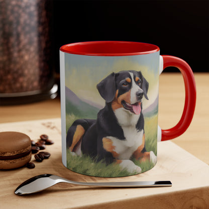 Entlebucher Mountain Dog 11oz Ceramic Accent Mug