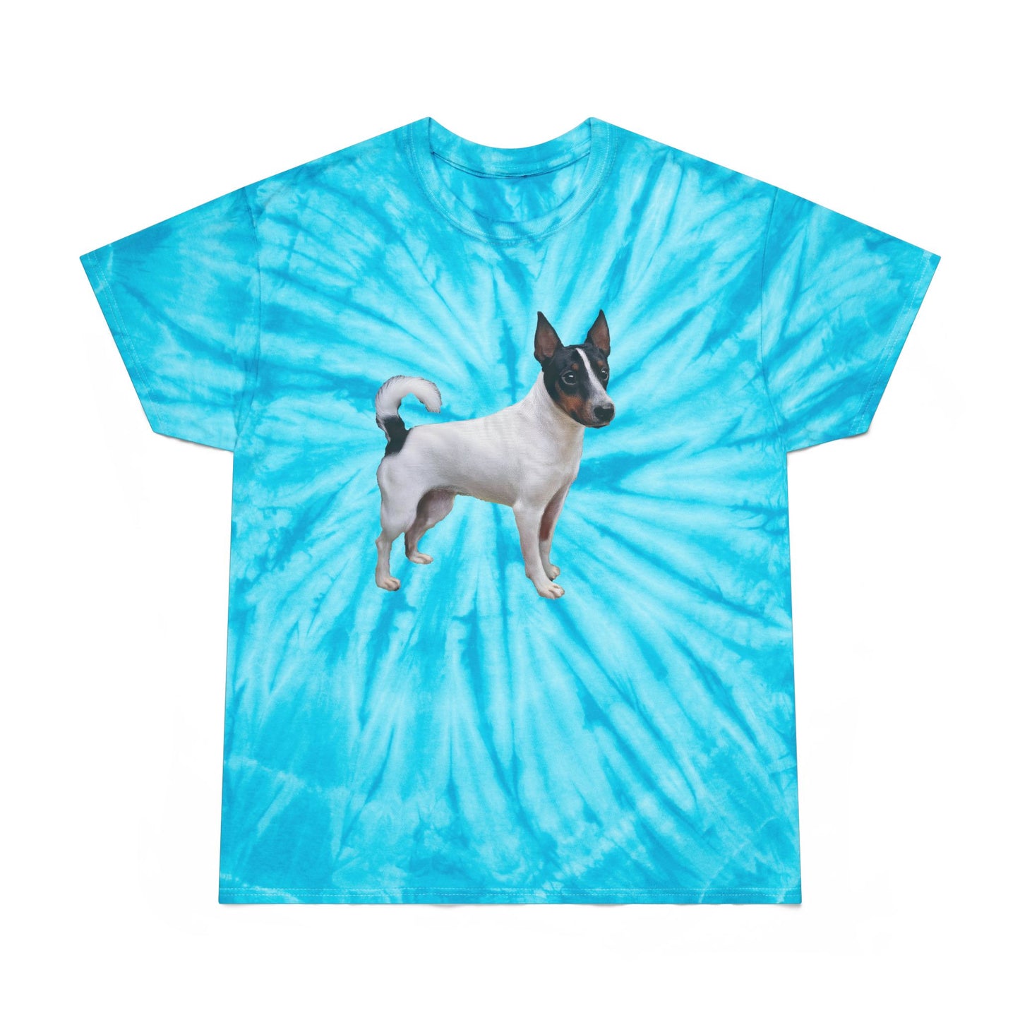 Japanese Terrier Unisex Tie-Dye Dog Tee