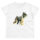 Schnauzer Women's Midweight Cotton Tee