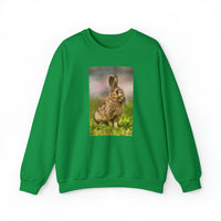 Rabbit 'Clover' - Unisex 50/50 Crewneck Sweatshirt