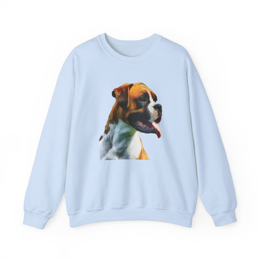 Boxer 'Cooper' Unisex 50/50 Crewneck Sweatshirt