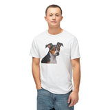 Teddy Roosevelt Terrier Unisex Pre-shrunk Cotton T-shirt