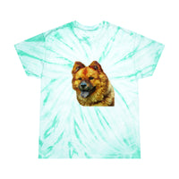 Chow Chow Unisex Tie-Dye Tee, Cyclone