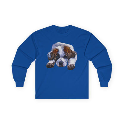 St. Bernard 'Son'Tuc' Unisex Cotton Long Sleeve Tee
