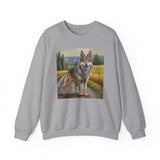 Czechoslovakian Vlciak 'Wolfdog' 50/50  Crewneck Sweatshirt
