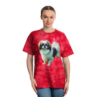 Japanese Chin Tie-Dye Tee, Crystal