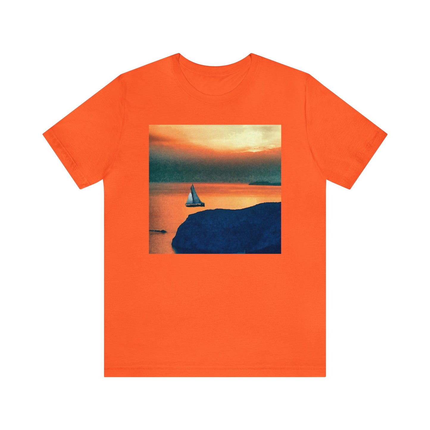 Kastro Sunset (Sifnos, Greece) -  Classic Jersey Short Sleeve Tee