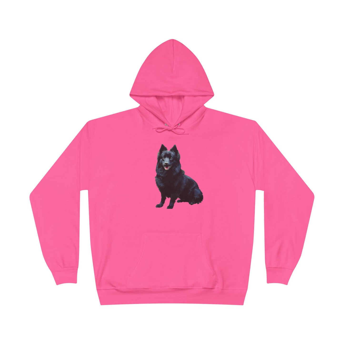 Schipperke Unisex Dog Lover Fleece Lined Hoodie