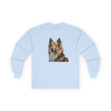 Icelandic Sheepdog Classic Cotton Long Sleeve Tee