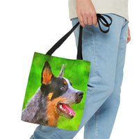 Blue Heeler - Australian Cattle Dog 'Percy' Tote Bag