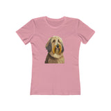 Bergamasco Sheepdog  -   Women's Fitted Ringspun Cotton Tee