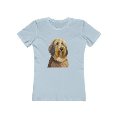 Bergamasco Sheepdog  -   Women's Fitted Ringspun Cotton Tee
