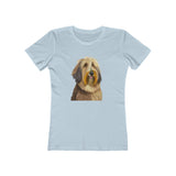 Bergamasco Sheepdog  -   Women's Fitted Ringspun Cotton Tee