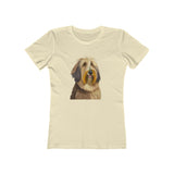 Bergamasco Sheepdog  -   Women's Fitted Ringspun Cotton Tee
