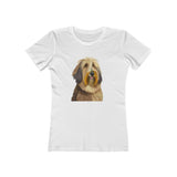 Bergamasco Sheepdog  -   Women's Fitted Ringspun Cotton Tee