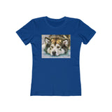 Alaskan Malamute 'Eyak' Women's Slim Fit T-Shirt