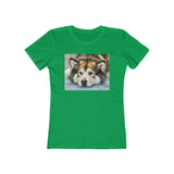 Alaskan Malamute 'Eyak' Women's Slim Fit T-Shirt