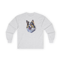 Alaskan Klee Kai Classic Cotton Long Sleeve Tee