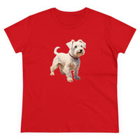 Sealyham Terrier Women's Midweight Cotton Tee