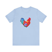 Rooster 'Craw' Unisex Jersey Short Sleeve Tee