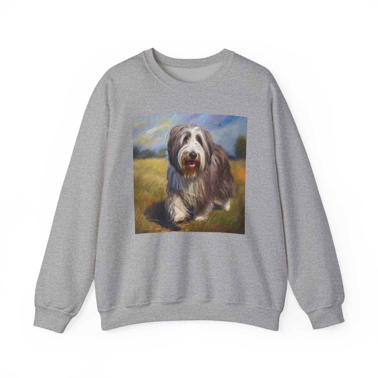 Bearded Collie Charm Crewneck Sweatshirt