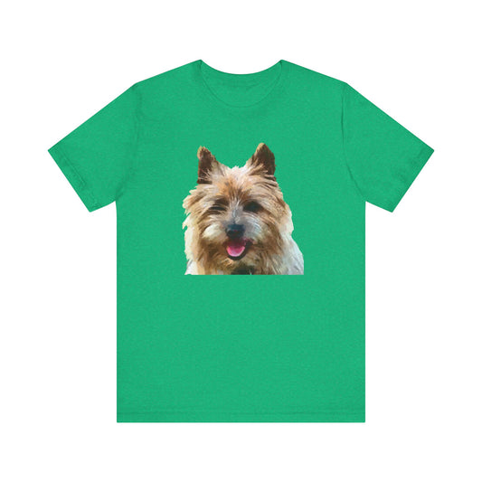 Cairn Terrier Unisex Jersey Short Sleeve Tee - Small but Mighty Style