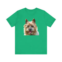 Cairn Terrier Unisex Jersey Short Sleeve Tee - Small but Mighty Style