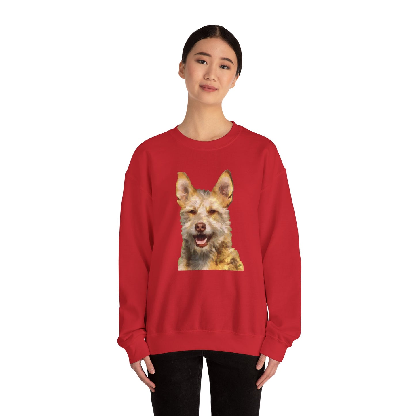Portuguese Podengo Unisex 50/50 Crewneck Sweatshirt DoggyLips™