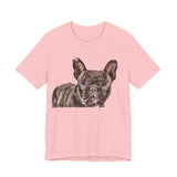 French Bulldog 'Frenchy' Unisex Jersey Short Sleeve Tee