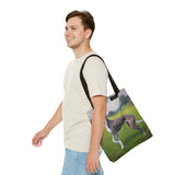 Greyhound - Polyester Tote Bag (AOP)