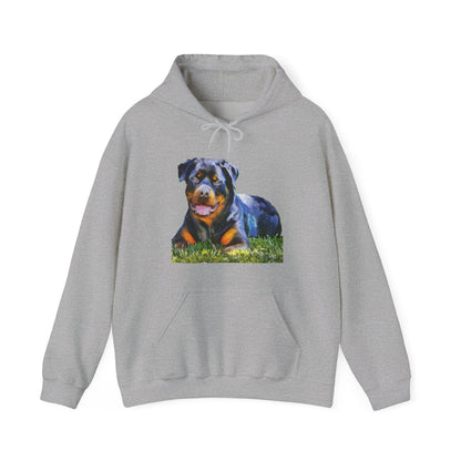 Rottweiler 'Lina' - Unisex 50/50 Hoodie