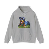 Rottweiler 'Lina' - Unisex 50/50 Hoodie