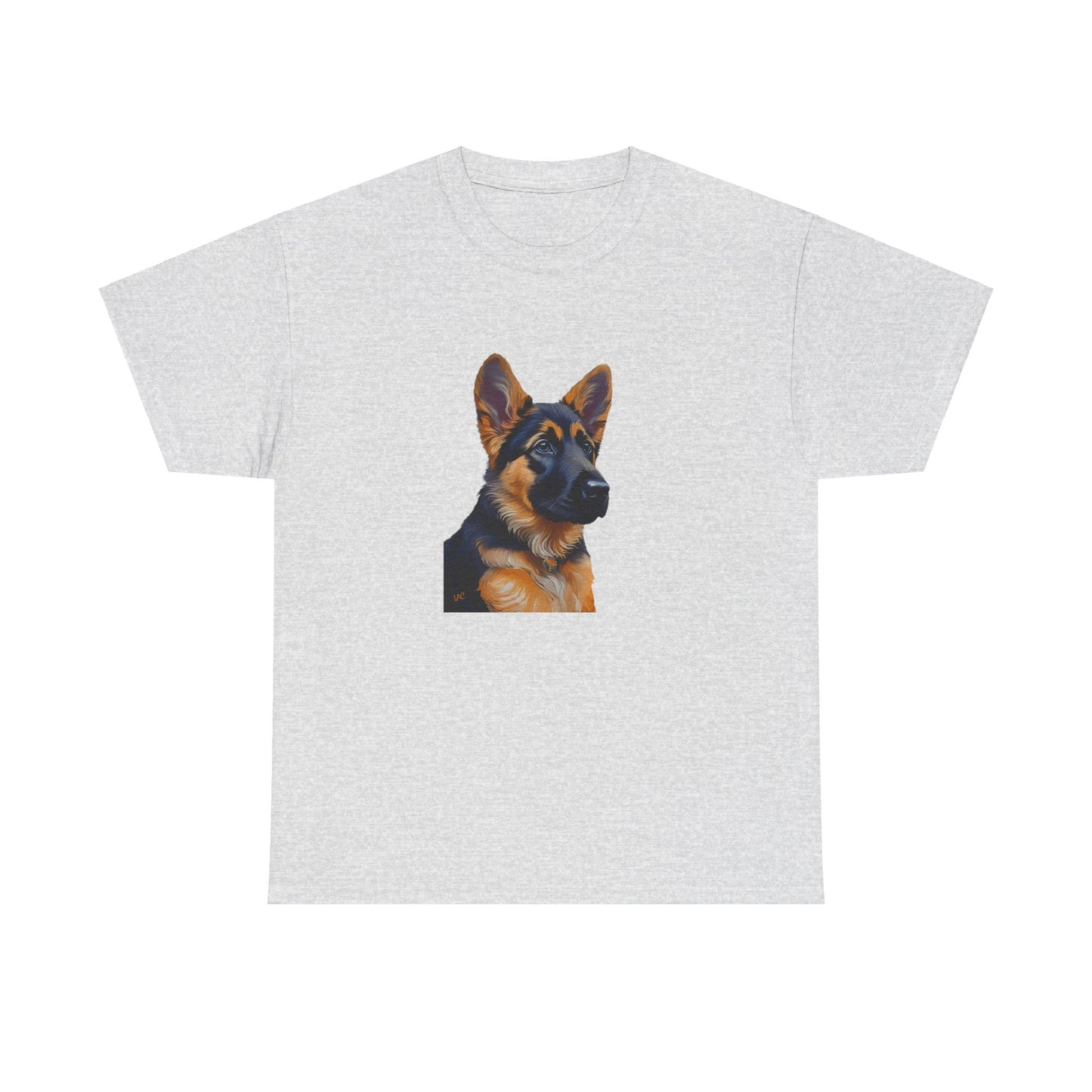 German Shepherd Puppy  Classic Heavy Cotton Tee
