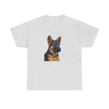 German Shepherd Puppy  Classic Heavy Cotton Tee