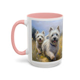 Cairn Terriers - "Run Toto Run!"  -  Ceramic Accent Coffee Mug - 2 Sizes