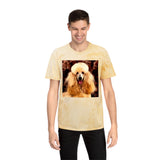 Poodle Cotton Unisex Color Blast T-Shirt