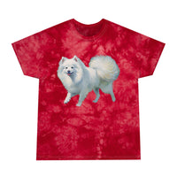 Japanese Spitz - Tie-Dye Tee, Crystal