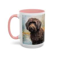 Barbet - Ceramic Accent Coffee Mug  - 2 Sizes