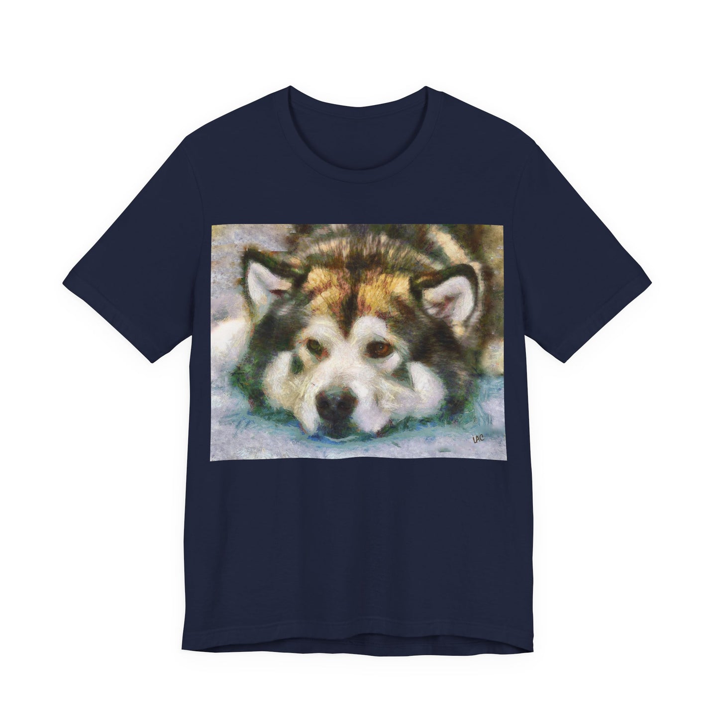 Alaskan Malamute 'Eyak; Unisex Jersey Short Sleeve Tee
