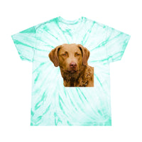 Chesapeake Bay Retriever Unisex Tie-Dye Tee, Cyclone