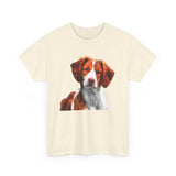 Brittany Spaniel 'Gunner' Unisex Heavy Cotton Tee