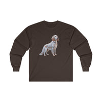 English Setter #2 - Unisex Classic  Cotton Long Sleeve Tee