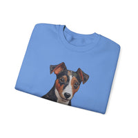 Teddy Roosevelt Terrier Unisex 50/50 Crewneck Sweatshirt