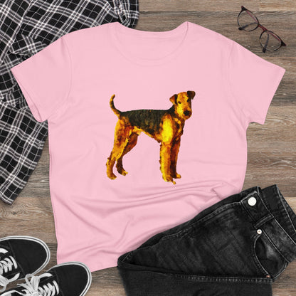 Airedale 'Lucy' Women's Midweight Cotton Tee